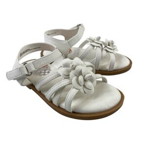 Vince Camuto Toddler Girl's Gladiator‎ Sandal Vegan Leather Adjustable Strap 7